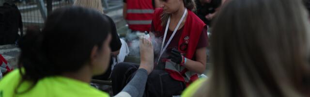 Demolirani autobusi kojima je trebalo Čačani da idu za Novi Sad