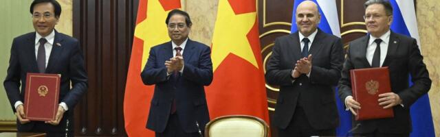 Rusija i Vijetnam potpisali međuvladin sporazum o izgradnji nuklearne elektrane "Nintuan-1"