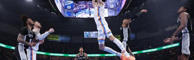 Oklahoma na pragu velikog finala! Šej dobio 17 bacanja, Vembi ne krije koga ne podnosi /VIDEO/