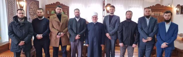 Muftija Dudić primio hafize Škole Kur'ana Časnog