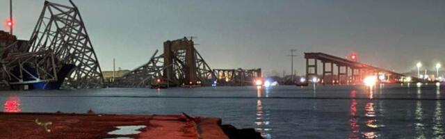 Šest osoba stradalo posle rušenja mosta u Baltimoru