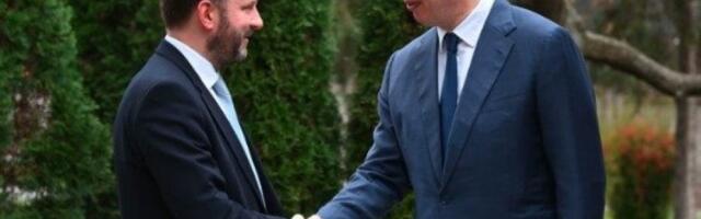 "DOBAR SASTANAK SA MAKSIMOM OREŠKINOM" Vučić: Potvrđena posvećenost jačanju odnosa između Srbije i Rusije u svim oblastima (FOTO)