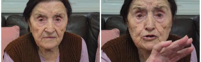 Baka Milica (105) pokazala šta je pre 95 godina naučila u školi: Unuk je snimio, ljudi u šoku dele OVAJ SNIMAK