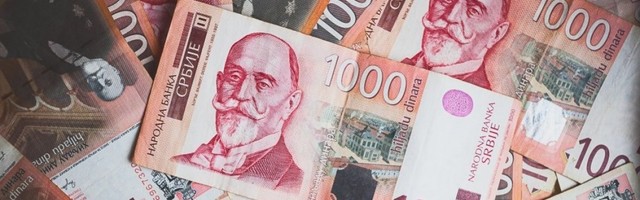 Dinar stabilan prema evru: Kurs danas 117,57