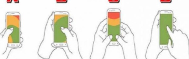 Način na koji držite mobilni otkriva vaš karakter