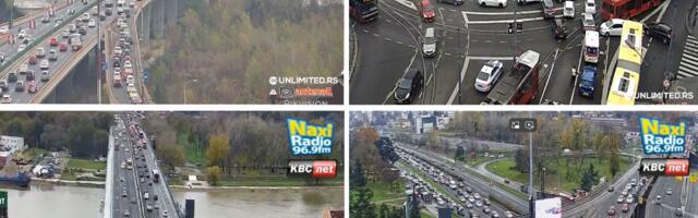 Vozila mile Beogradom! Kolaps na svim ključnim deonicama: Put do posla nikada nije bio sporiji!