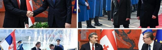 NAKON VAŽNOG SASTANKA! Vučić: Osećam izuzetnu sreću, neizmerno sam počastvovan - ovo je istorijska stvar!