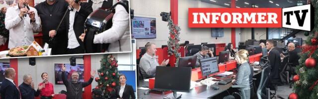 SPEKTAKULARAN DOČEK NA INFORMER TV: Budite večeras uz naš program, luda žurka UŽIVO!
