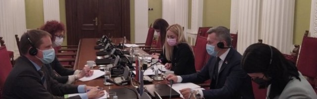 VAŽAN SUSRET! Sastali se predsednik Odbora za kontrolu službi bezbednosti sa šefom Političkog sektora u delegaciji EU u Republici Srbiji