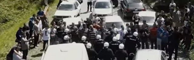 PUT BERANE-ANDRIJEVICA OPET U BLOKADI! Veliki broj građana ponovo na mestu blokade koja je ranije razbijena, POLICIJA SPREMA NOVU AKCIJU!