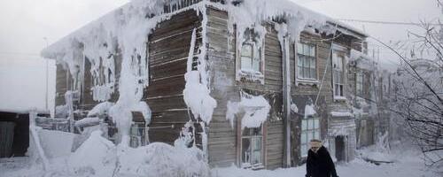 TEMPERATURA U OVOM GRADU PALA NA -50! Okovani ledom, a prognoza najavljuje da će biti i do minus 60