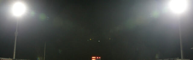 Ko je isključio struju?! Prekinut meč - "Čair" u mraku (VIDEO)