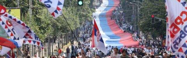 Ogroman skup! MUP objavio: 207.000 ljudi ispred Skupštine