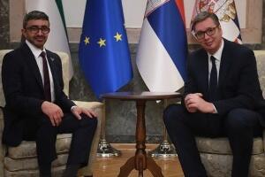 Вучић се састао са министром за спољне послове и међународну сарадњу УАЕ