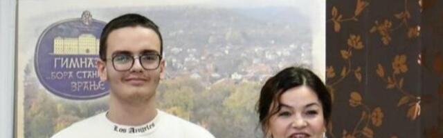 Vranjski gimnazijalac se odrekao nagrade u korist dece sa autizmom