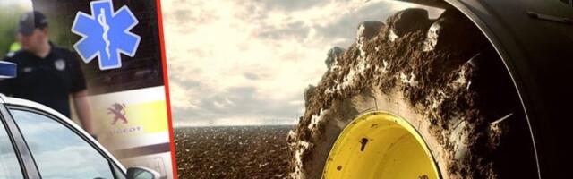 Jeziv udes kod Zvornika! Muškarca pregazio traktor, hitno transportovan u bolnicu