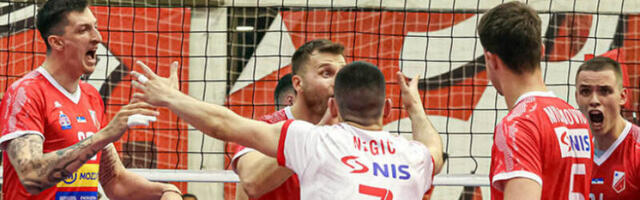 SRBIJA JOŠ ČEKA ŠAMPIONA Odbojkaši Vojvodine pobedili u Kragujevcu i ostali u igri