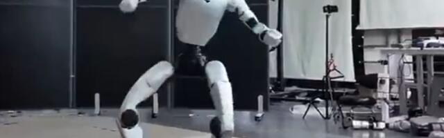 VIDEO: Kineski robot može da radi salto unazad