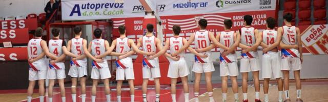 Kadeti Borca upisali šesnaesti poraz u šampionatu, Radnički slavio na Crvenom krstu