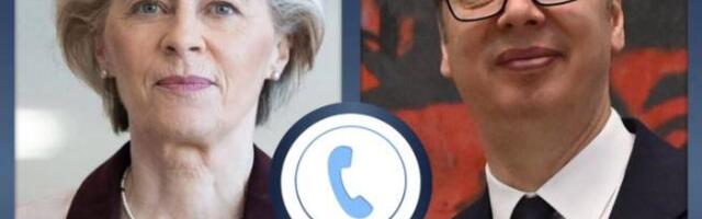 PREDSEDNIK VUČIĆ RAZGOVARAO SA URSULOM FON DER LAJEN: "Vrlo dobar i otvoren razgovor o nastavku reformskog procesa u Srbiji..." (FOTO)