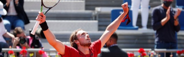 Cicipas je u naletu, stigao je do finala Barselone