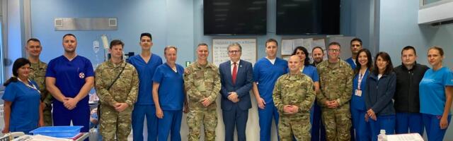 Delegacija Ohio garde posetila kliniku za kardiohirurgiju UKC Niš