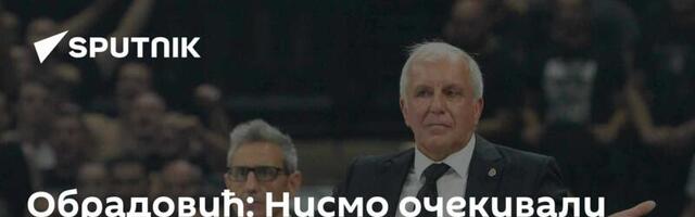 Обрадовић: Нисмо очекивали овакве резултате – настављам да радим као и до сада