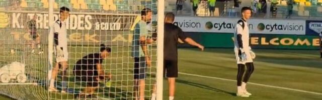 Sve je moguće na Kipru – domaćini farbaju gol-liniju 20 minuta pre početka meča