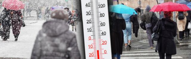 STIŽE JAKO ZAHLAĐENJE U SRBIJU! Temperatura vrtoglavo pada, slede nam kiša i sneg!
