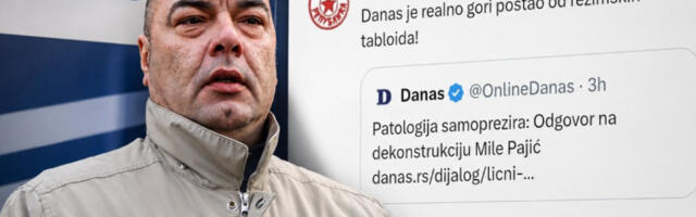 Јешићев обрачун са „Данасом”: Постали сте гори од режимских таблоида