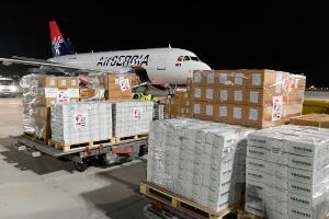 Први контингент хуманитарне помоћи из Србије отпремљен у Сирију