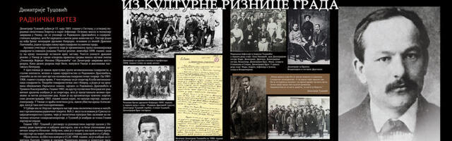 Izložba Dimitrije Tucović-radnički vitez u GKC-u