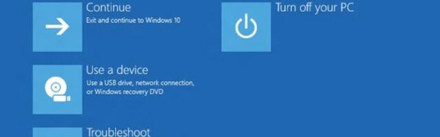 Ažuriranje Windows Recovery Environment-a uspešno ne uspeva, kaže Microsoft