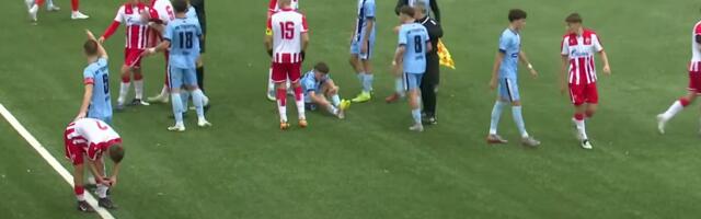 UŽASNE SCENE: Tuča na utakmici Crvene zvezde!