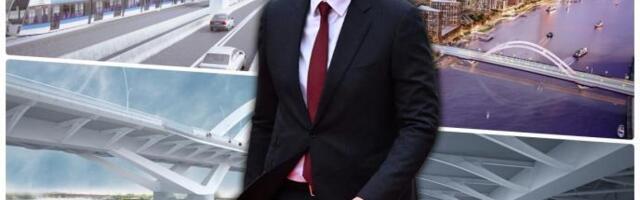 PREDSEDNIK VUČIĆ DANAS NA STAROM SAJMIŠTU: Obilazi radove na izgradnji Novog savskog mosta! Pogledajte kako će izgledati, biće završen do kraja 2026! (FOTO)