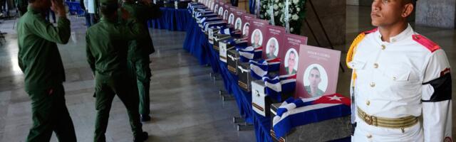 Posmrtni ostaci kubanskih oficira poginulih u Venecueli prebačeni u Havanu: Sahrana uz najviše počasti