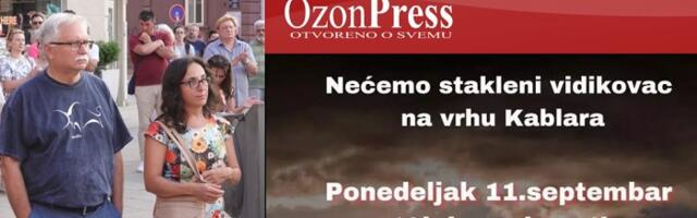 Propalo još jedno okupljanje kvazi ekologa, vređali novinare i prolaznike