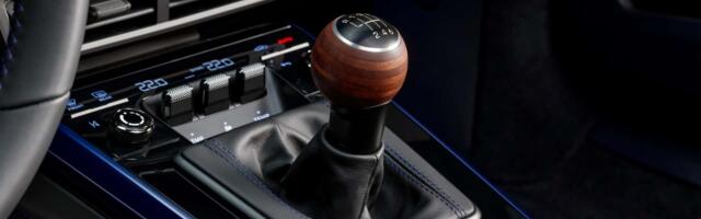 Porsche 911 Carrera T ponovo sa 6-stepenim manuelnim menjačem