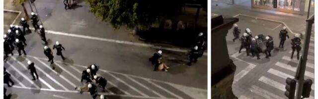 Policija u Valjevu divljački tukla demonstrante, privedeno 17 osoba (VIDEO)