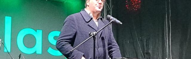 Bodiroga na protestu studenata Pravnog: Bićemo uvek uz njih