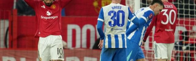 Debakl Mančester: Brajton ga eliminisao iz FA kupa
