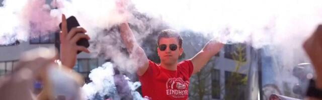 Kakvo slavlje! Ajndhoven slavi šampione!