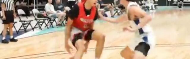 Otac mu je bio jedan od najboljih šutera ikada, sada je red na sina: Naslednik Peđe Stojakovića "prodaje" ćaletove finte! /VIDEO/