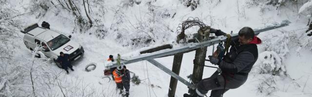 "Danas lošije nego juče, ovo je uzrok kvarova": Ministarka o trenutnoj situaciji u zavejanim područjima