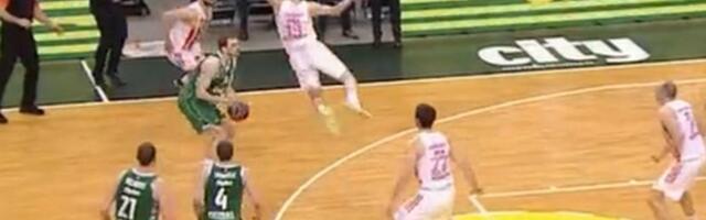 Trojka u poslednjoj sekundi koja je slomila crveno-bele i zbog koje je Radonjić bio ljut kao nikad pre /VIDEO/