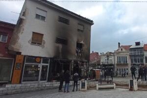 Изгорео угоститељски објекат у Врању