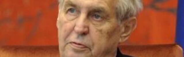 Председник Чешке Милош Земан у дводневној посети Србији