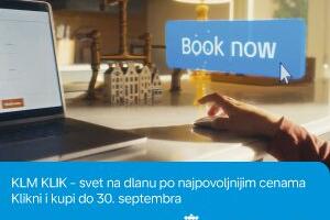 Jeftinije avio-karte na samo jedan klik od vas: Počela KLM „Klik“ promocija za putovanja do 30. juna