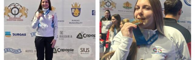 Strelkinja iz Lebana odbranila titulu šampionke Evrope, zlato na prvenstvu osvojila i mlada Leskovčanka