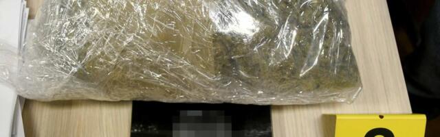 U SMEDEREVU ZAPLENJENA DROGA: Policija zaustavila automobil, a unutra pronašli dva paketa puna marihuane (foto)